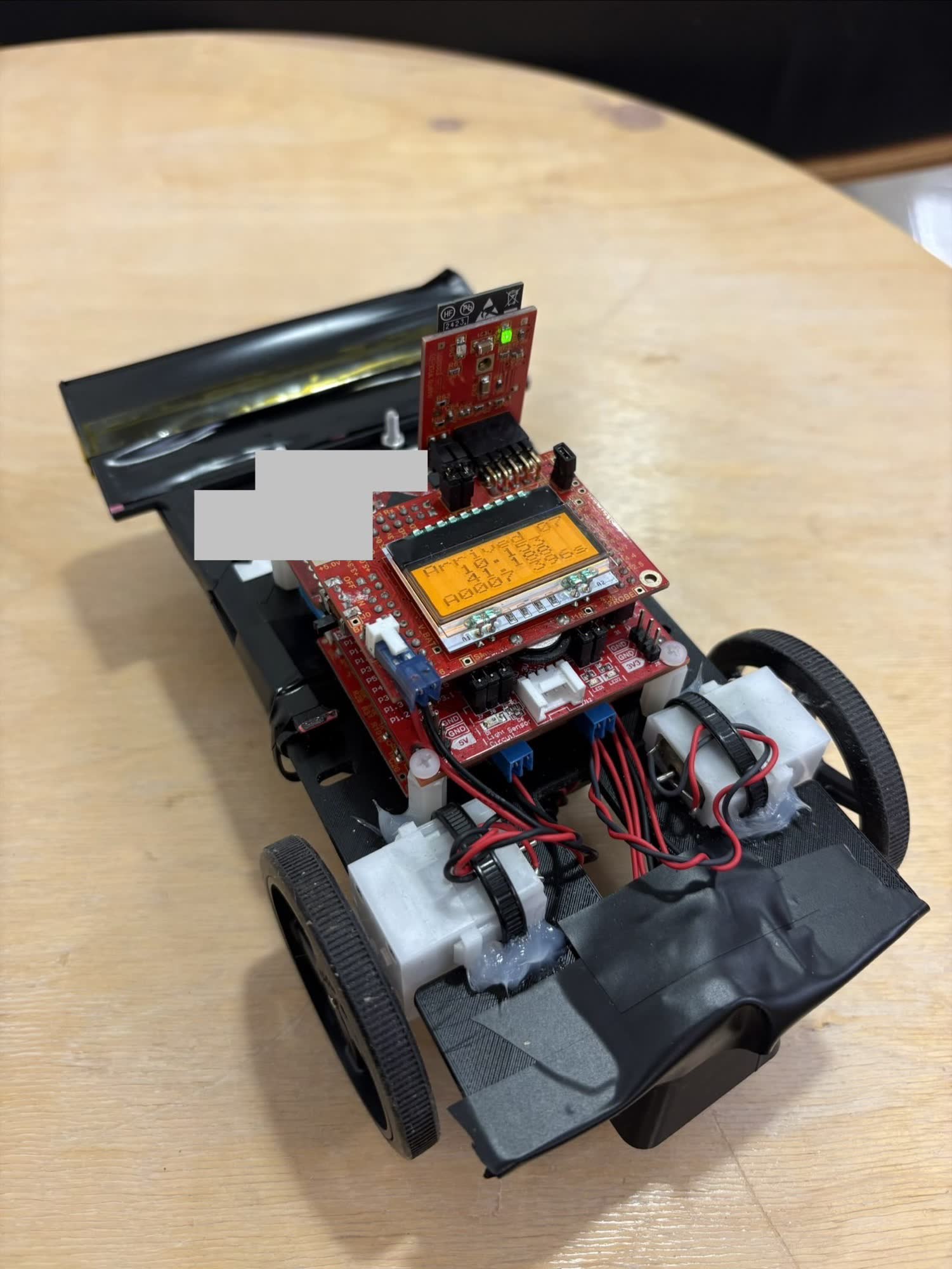 WiFi-controlled robotic car hardware
