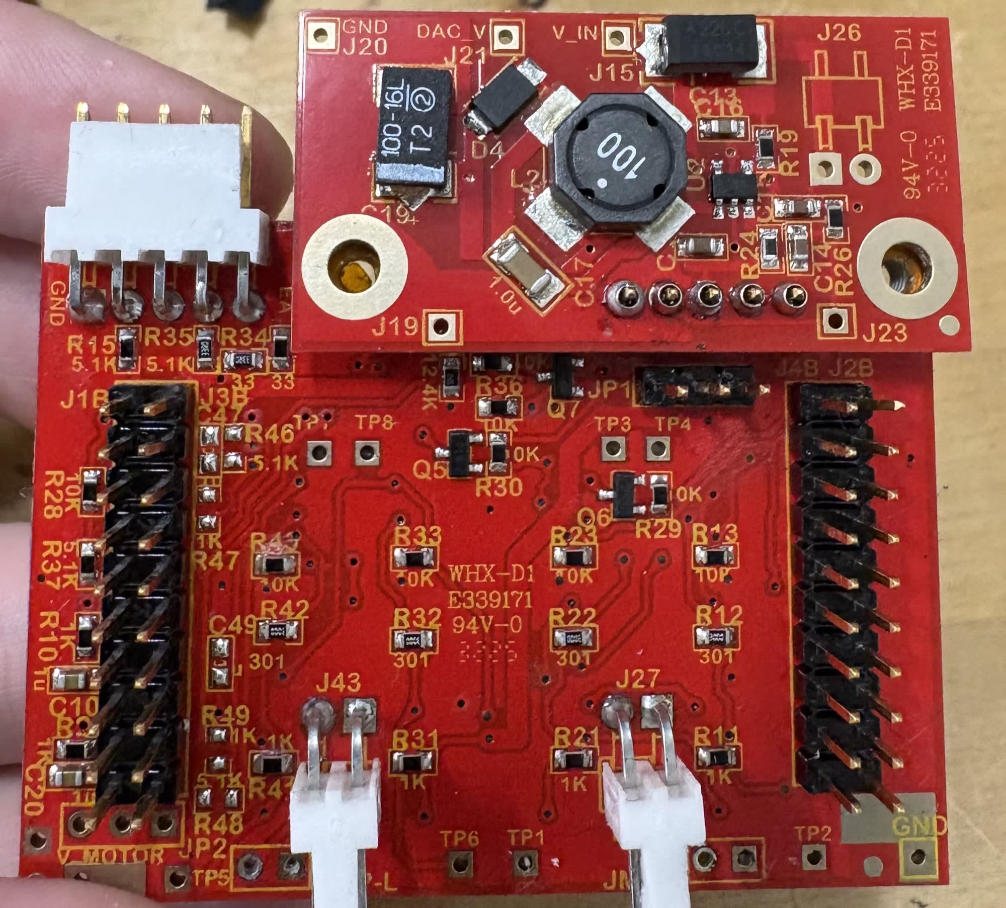 WiFi-controlled robotic car electronics
