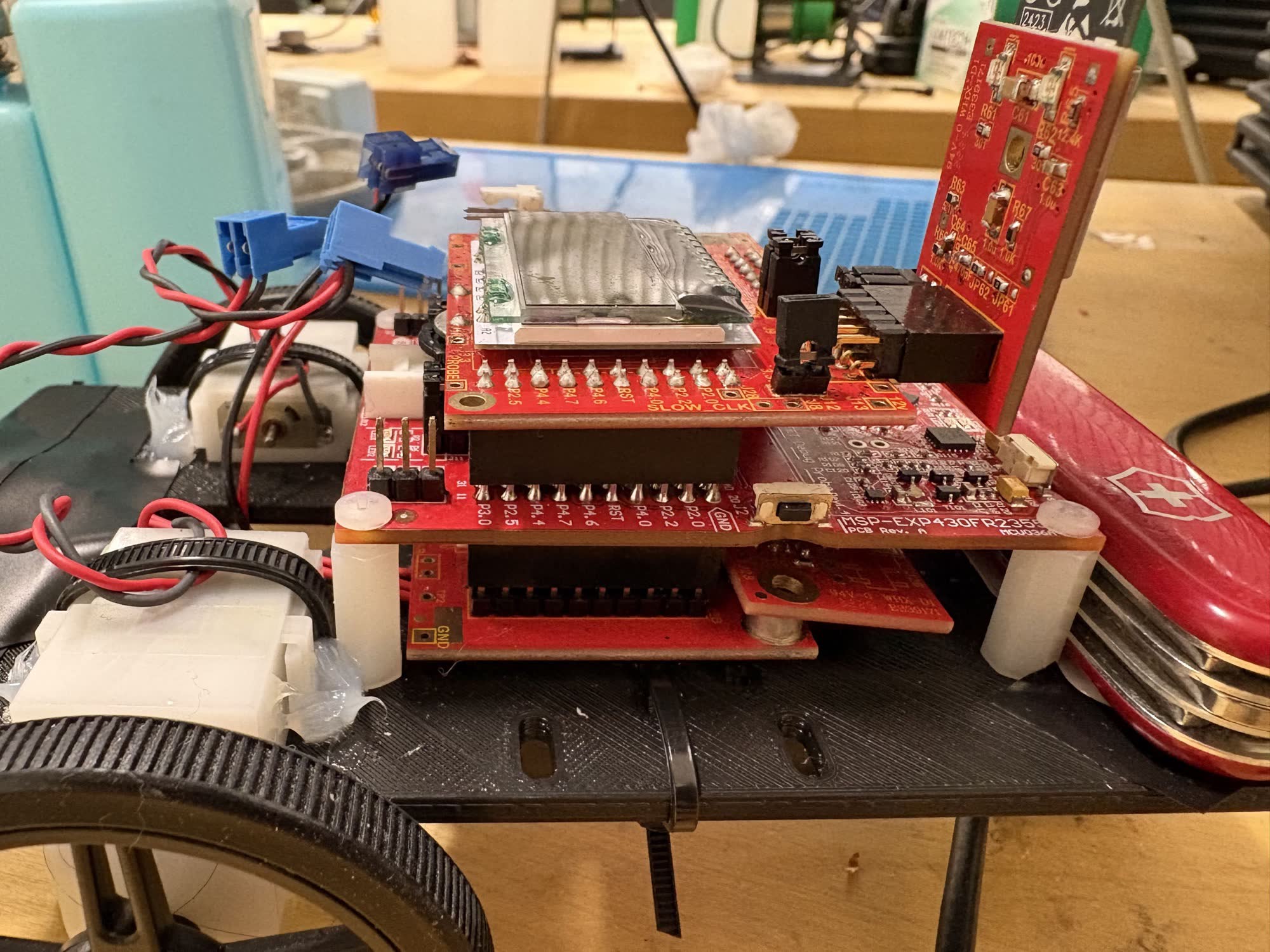 WiFi-controlled robotic car chassis